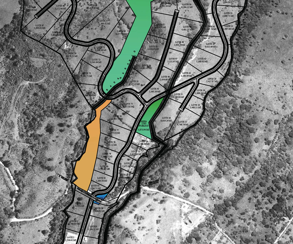 Volcan Pacifica: Master Site Plan: Mid Section