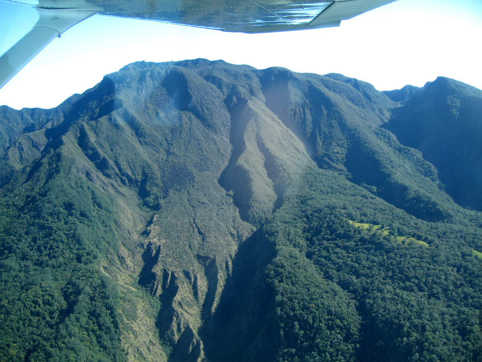 Volcan Baru from a light plane